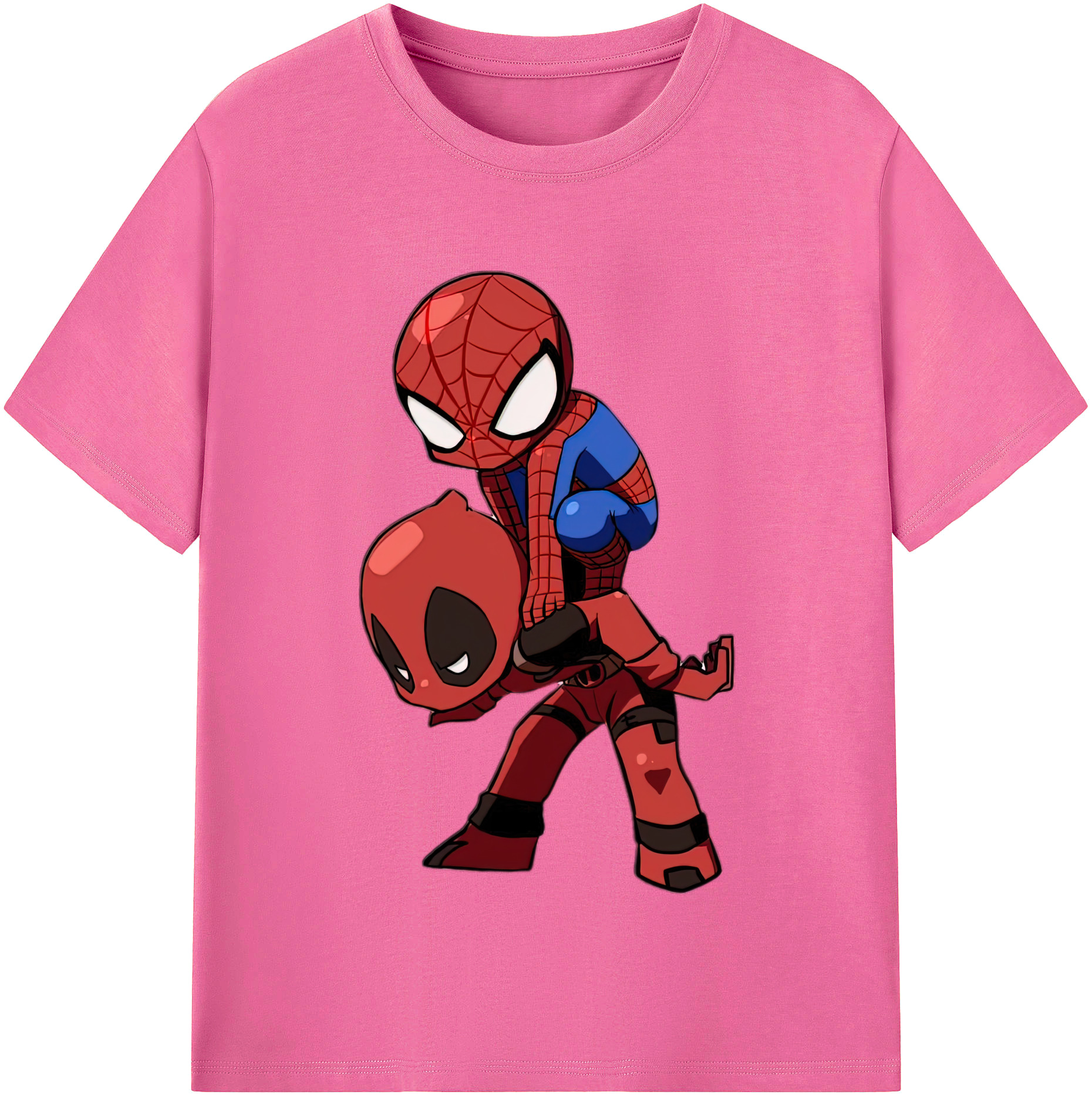 （画像用） Deadpool デッドプール レディースカジュアルプリントTシャツ（綿100％）